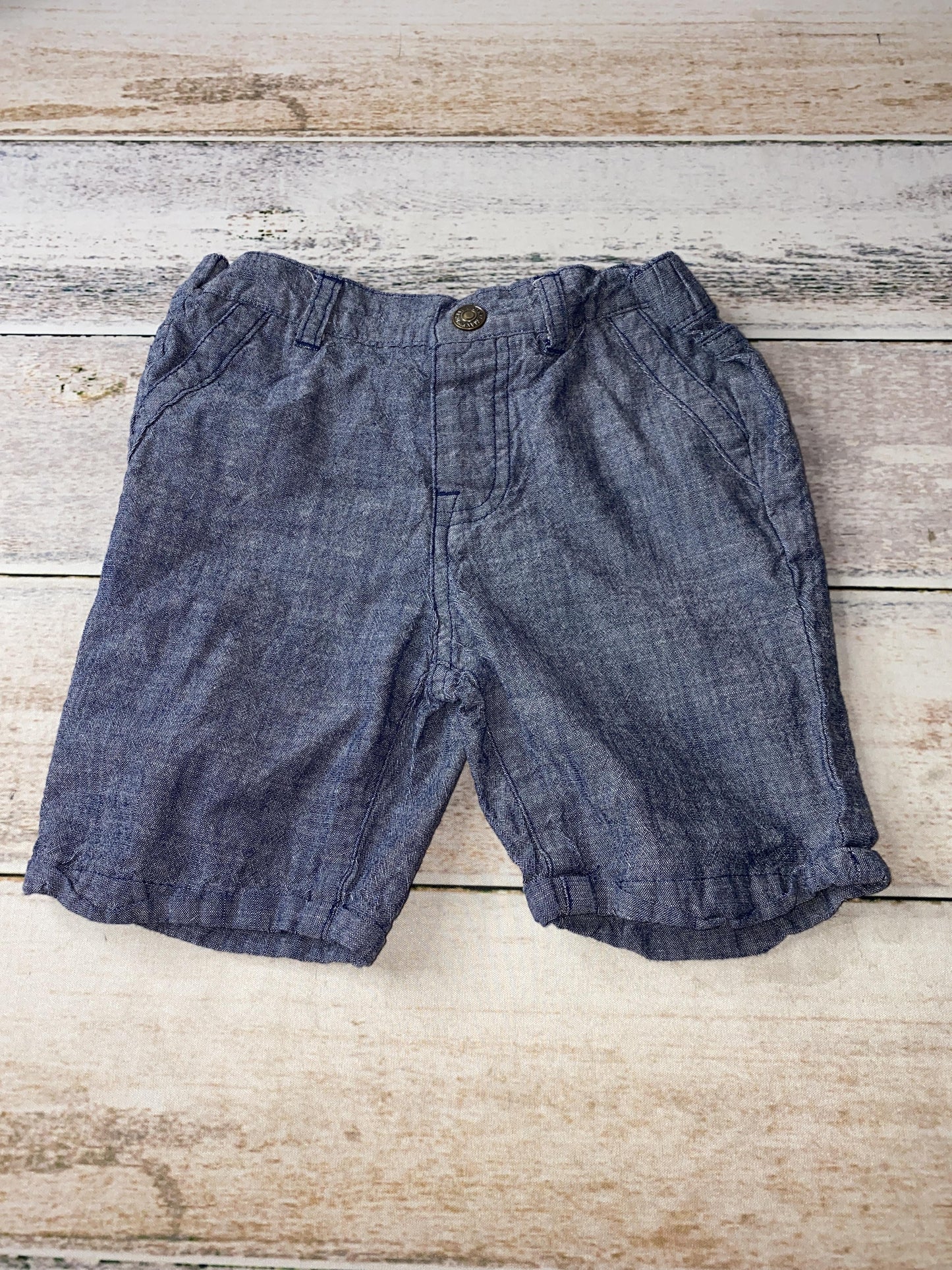 7 For All Mankind Boys Denim Shorts Size: 24 months Denim