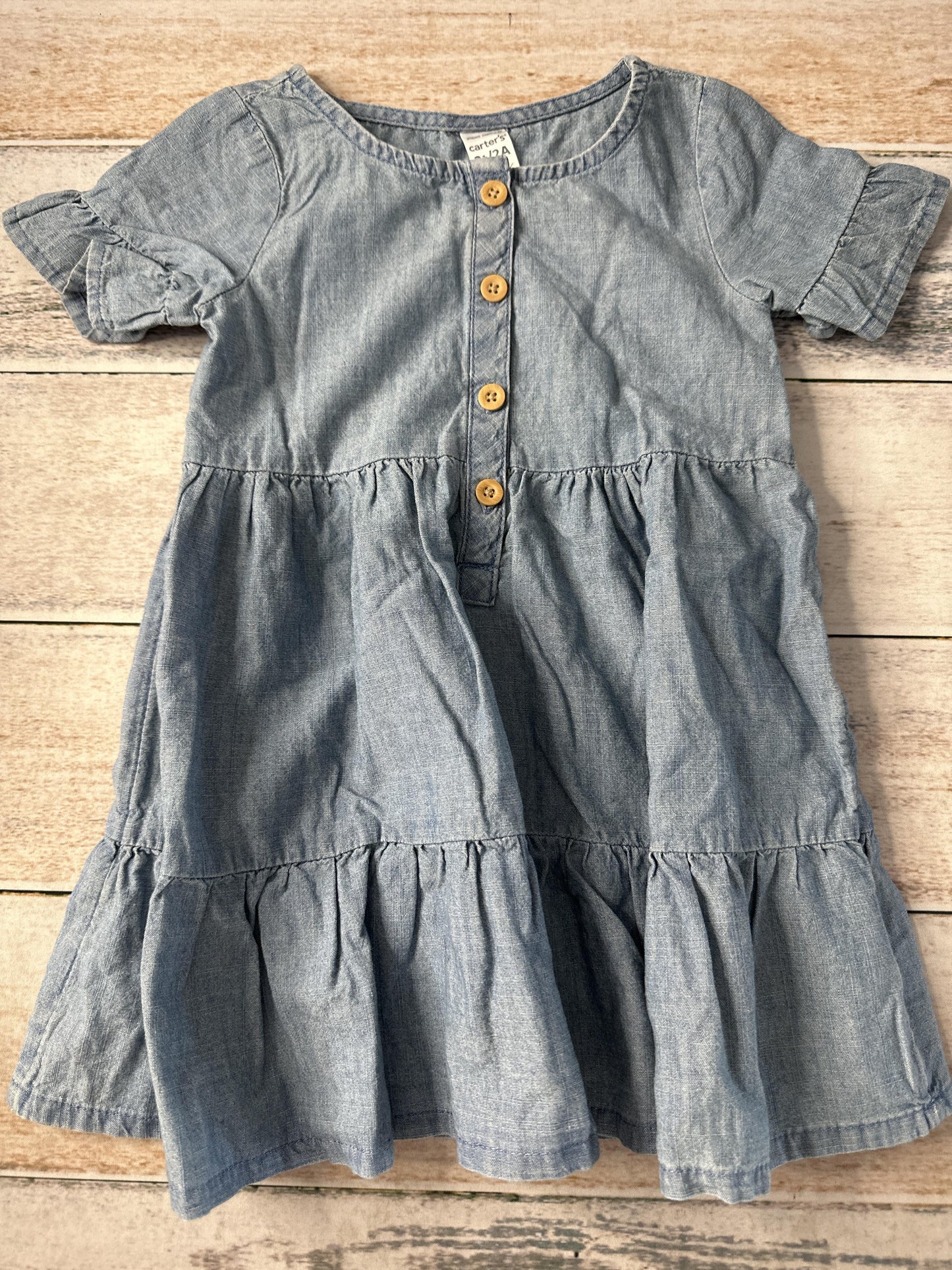 Carters Girls Denim Dress Size: 2 years Denim