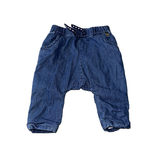 Boys Denim Pants Size: 3-6 months Denim