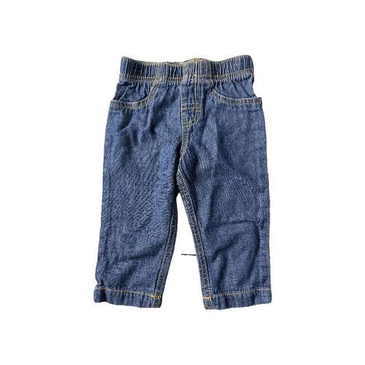 Carters Unisex Denim Pants Size: 9 months Denim