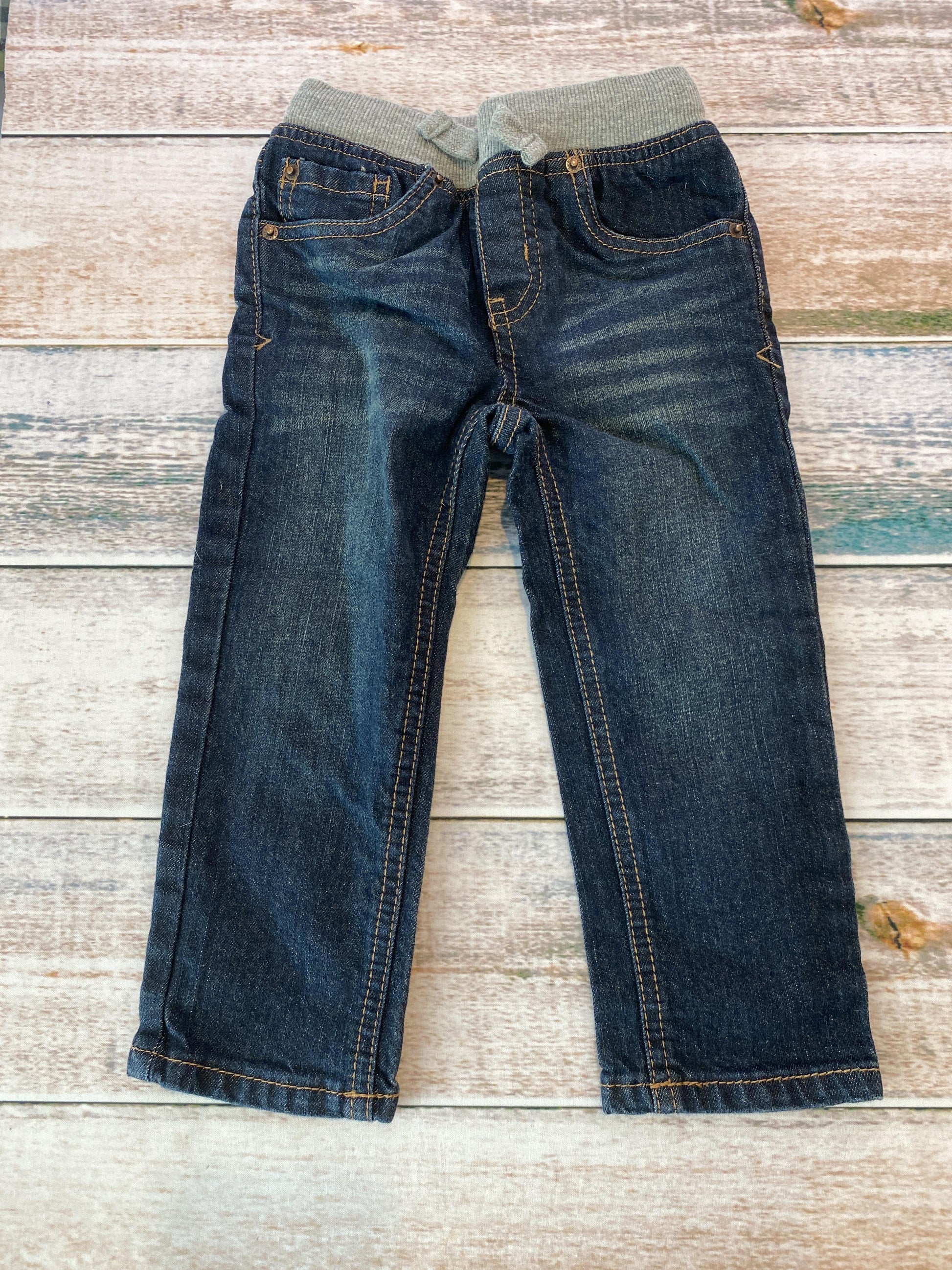 Cat & Jack Unisex Denim Jeans Size: 2T Denim