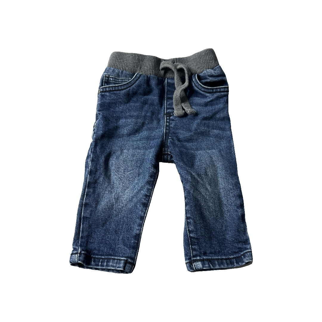 Tucker + Tate Unisex Denim Jeans Size: 6 months Denim