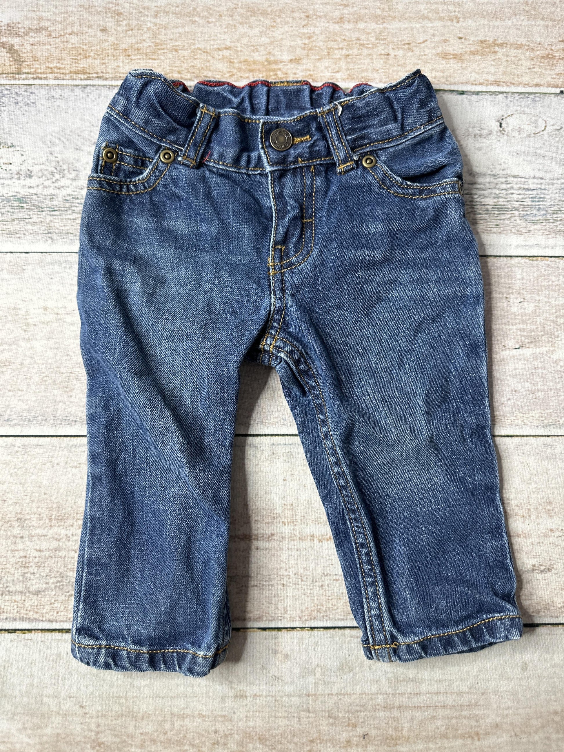 Carters Unisex Denim Jeans Size: 9 months Denim