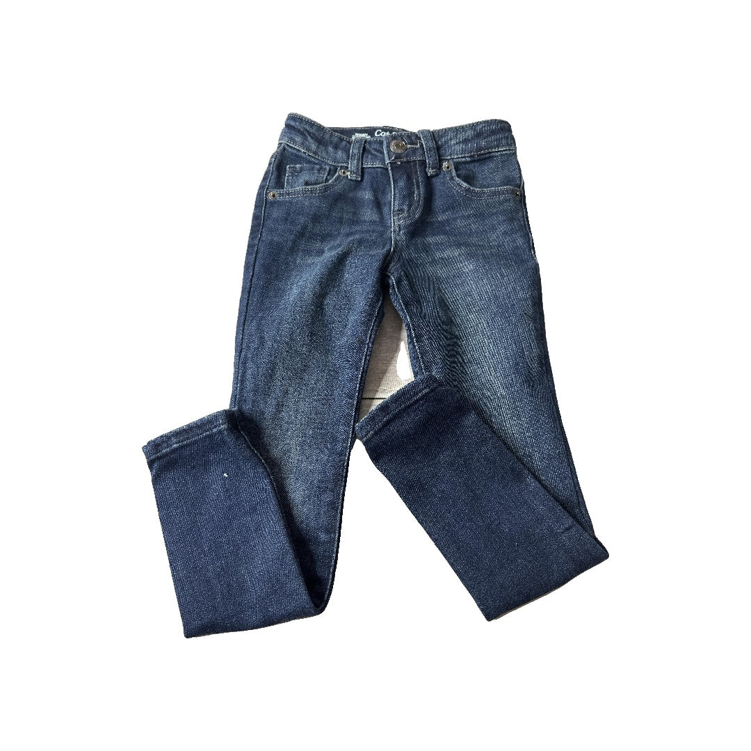 Cat & Jack Girls Denim Jeans Size: 5 Denim