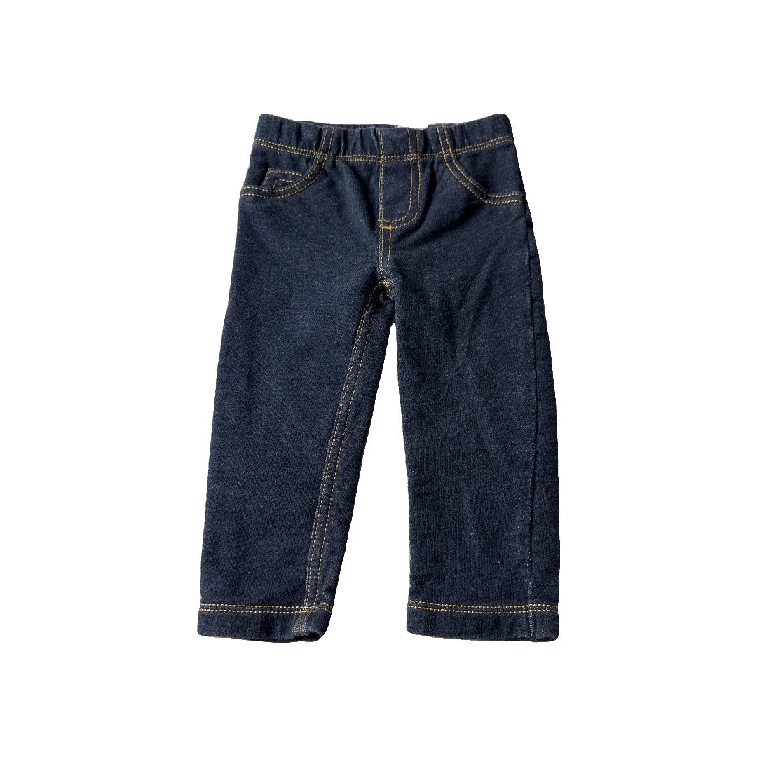 Carters Girls Denim Pants Size: 12M Denim