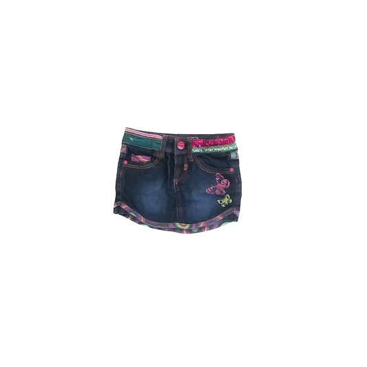 Desigual Girls Denim Skirt Size: 4T Denim