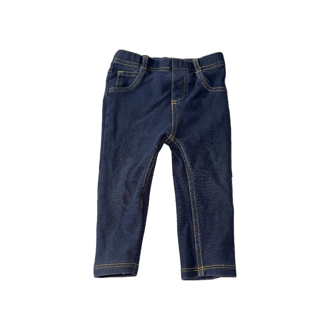 Unisex Denim Pants Size: 12M Denim