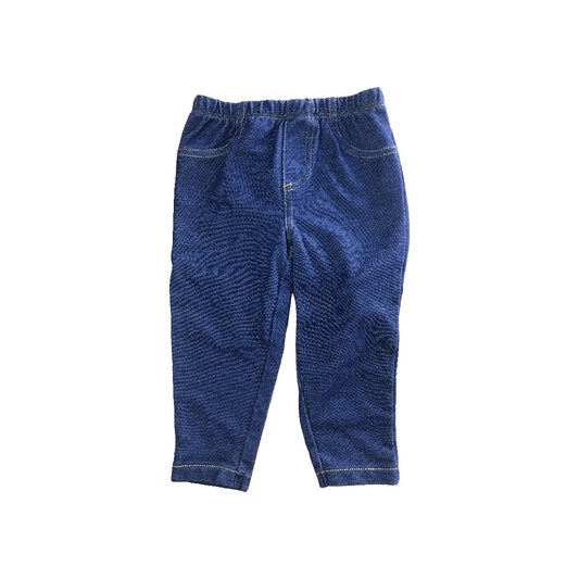 Carters Girls Denim Pants Size: 12 months Denim
