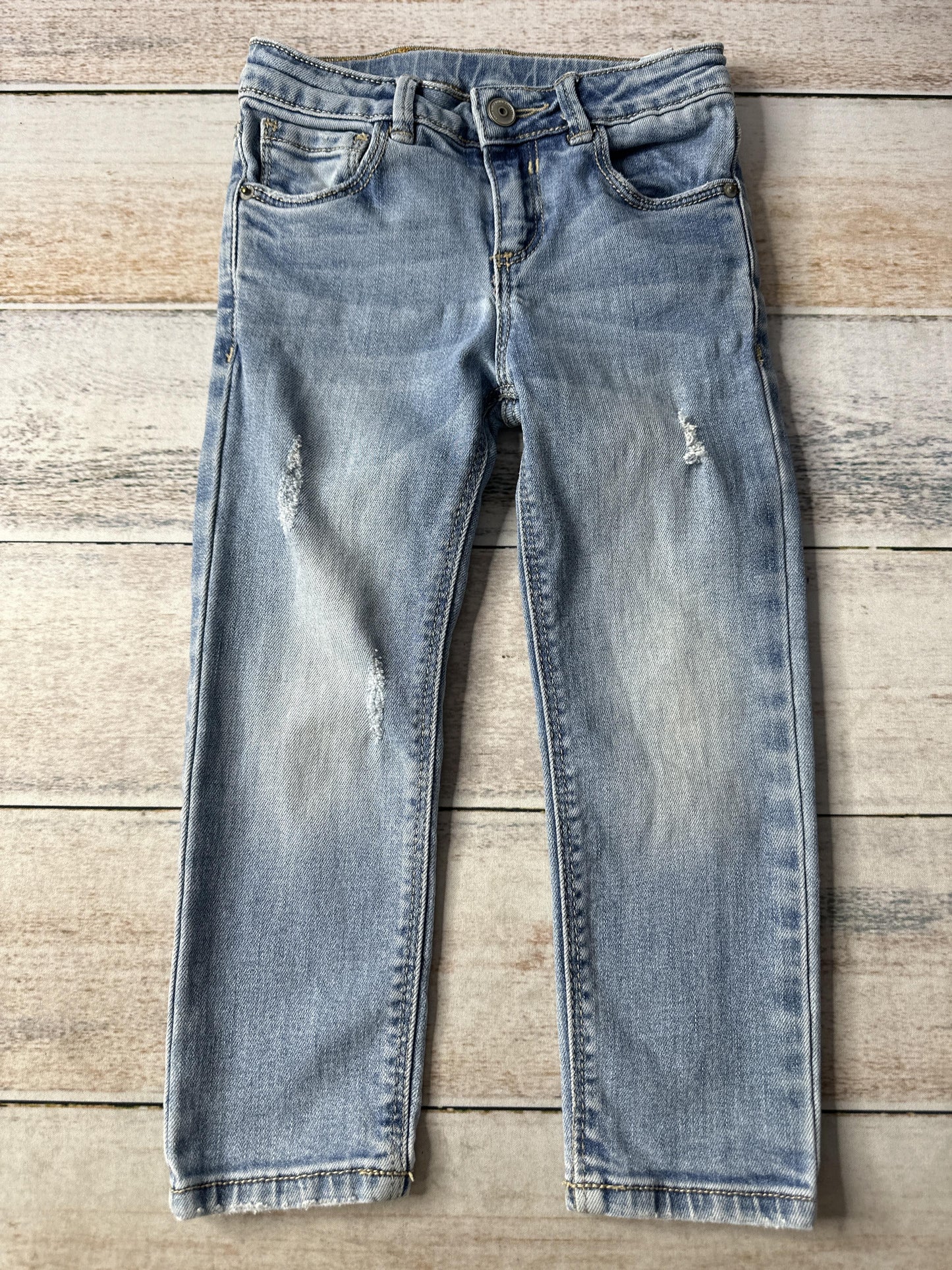 Zara Unisex Denim Jeans Size: 4T Denim