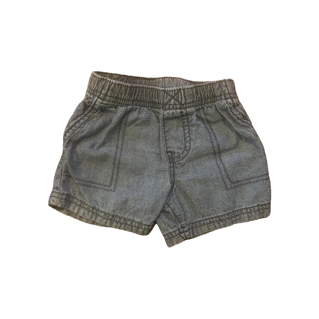 Carters Boys Denim Shorts Size: 6 months Denim