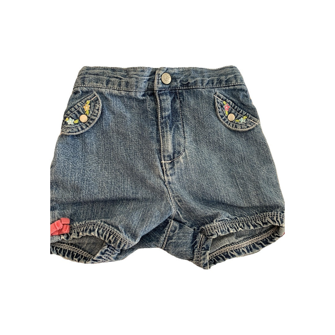 Sonoma Girls Denim Shorts Size: 6-9 months Denim