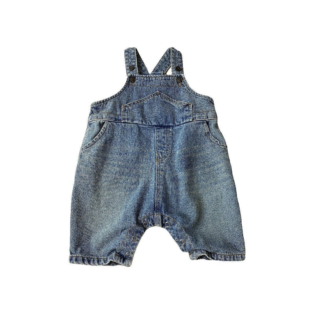Bella B Unisex Denim Overalls Size: 18 months Denim