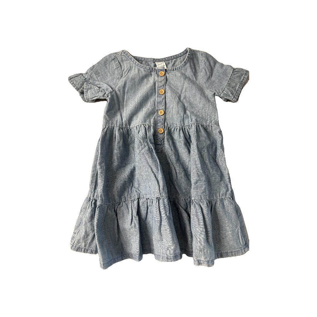 Carters Girls Denim Dress Size: 2 years Denim