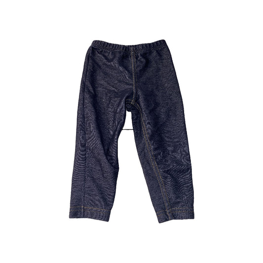 Just Born Girls Denim Pants Size: 12M Denim
