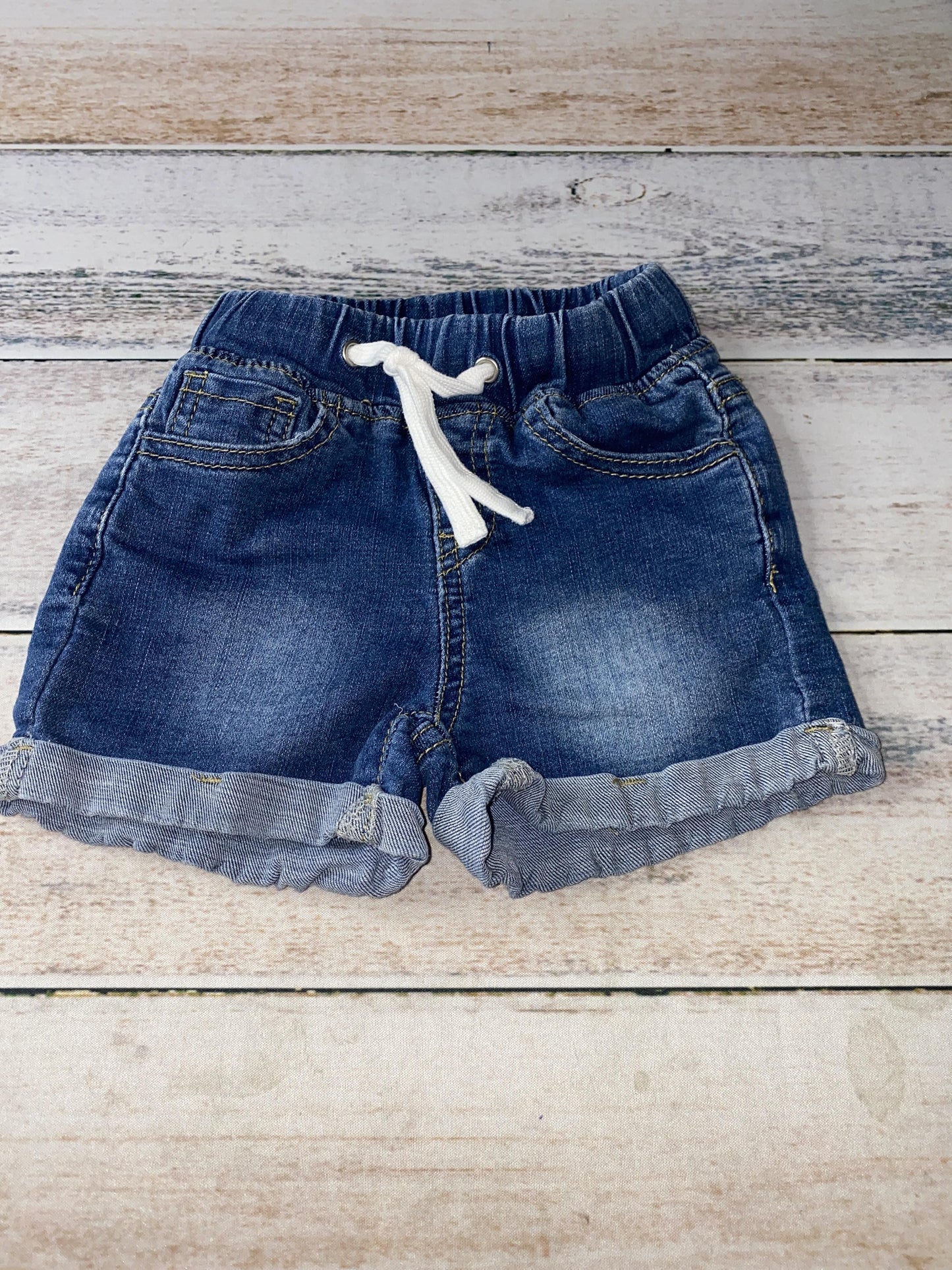 Little Bipsy Girls Denim Shorts Size: 18-24 months Denim
