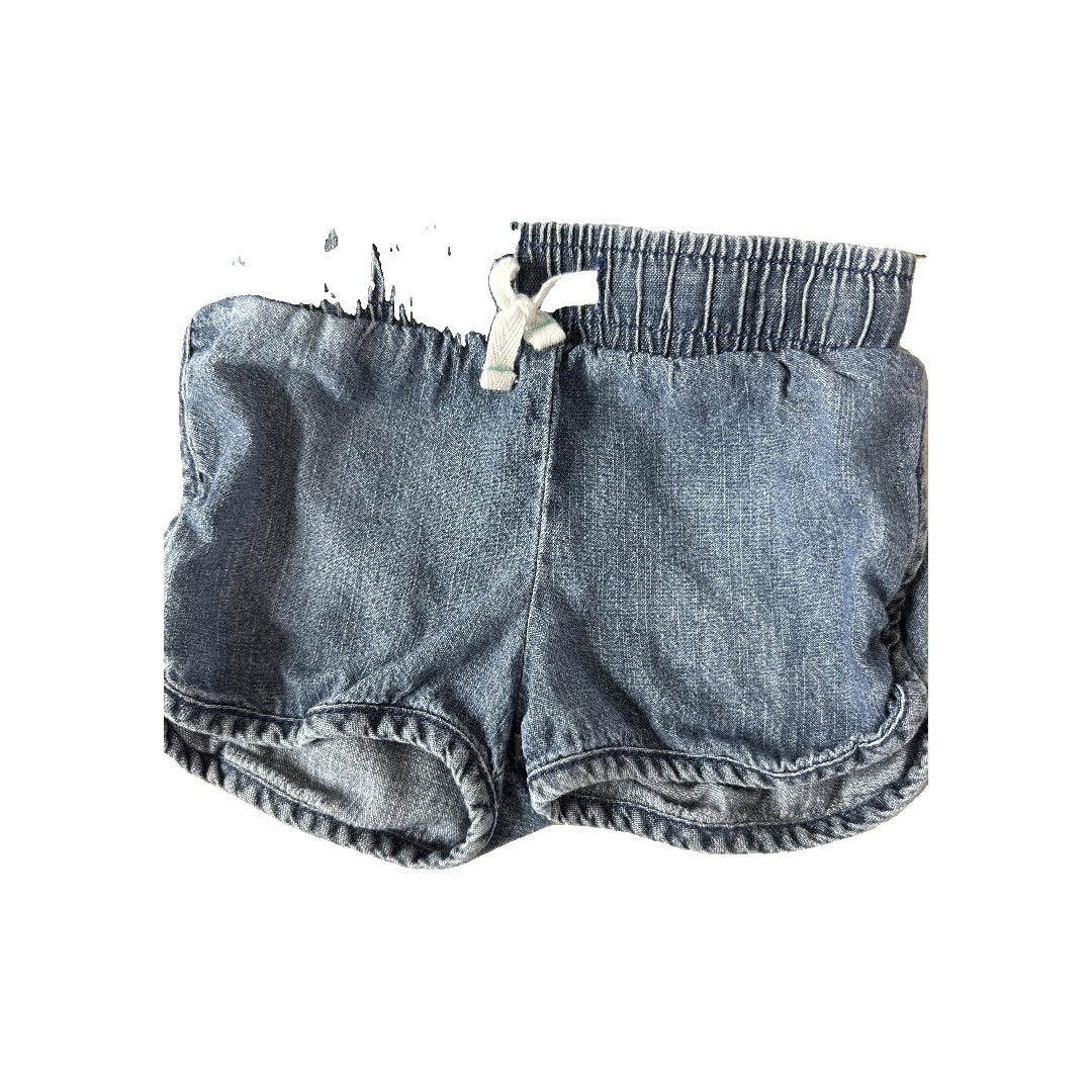Cat & Jack Girls Denim Shorts Size: 2T Denim