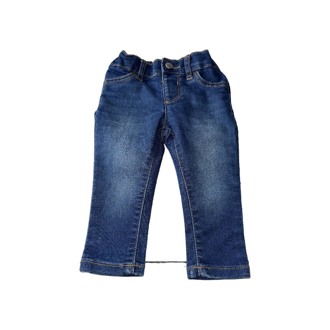 Children's Place Girls Denim Pants Size: 12-18 months Denim