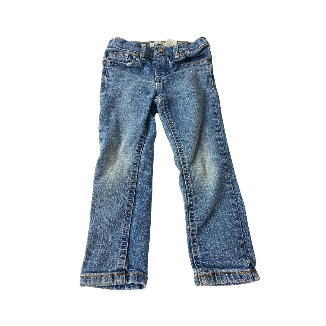 Jumping Beans Girls Denim Jeans Size: 3T Denim