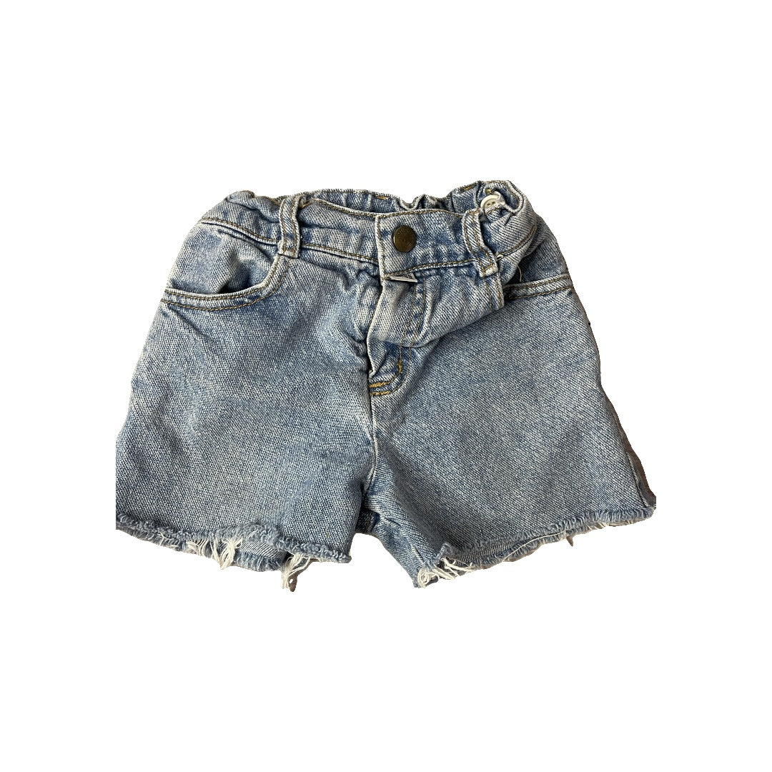Guess Unisex Denim Shorts Size: 3T Denim