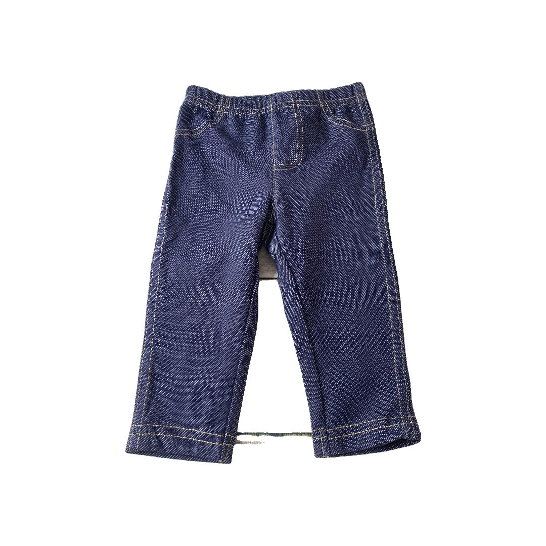 Carters Girls Denim Pants Size: 9 months Denim