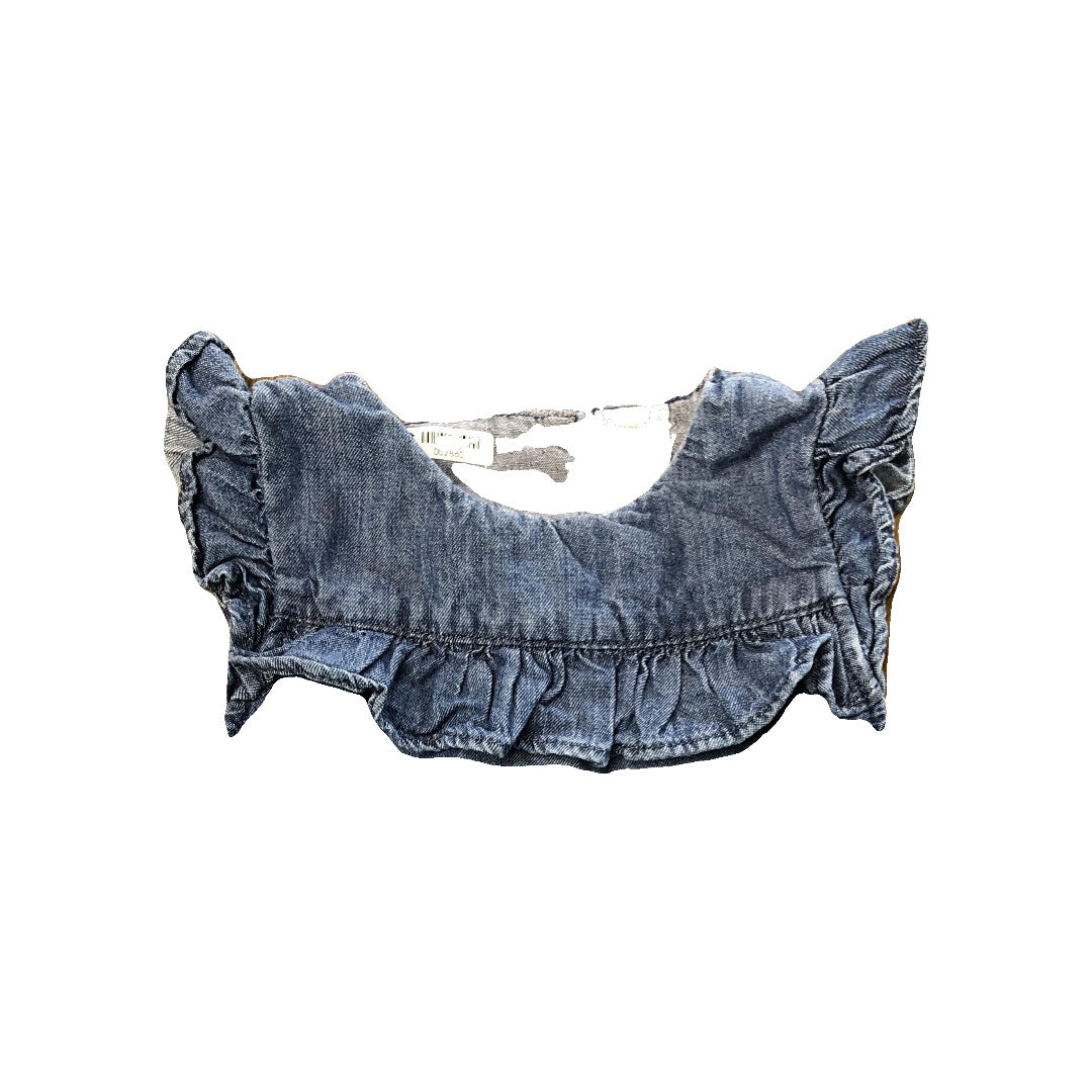 H&M Girls Denim Dress Size: 9-12 Months Denim