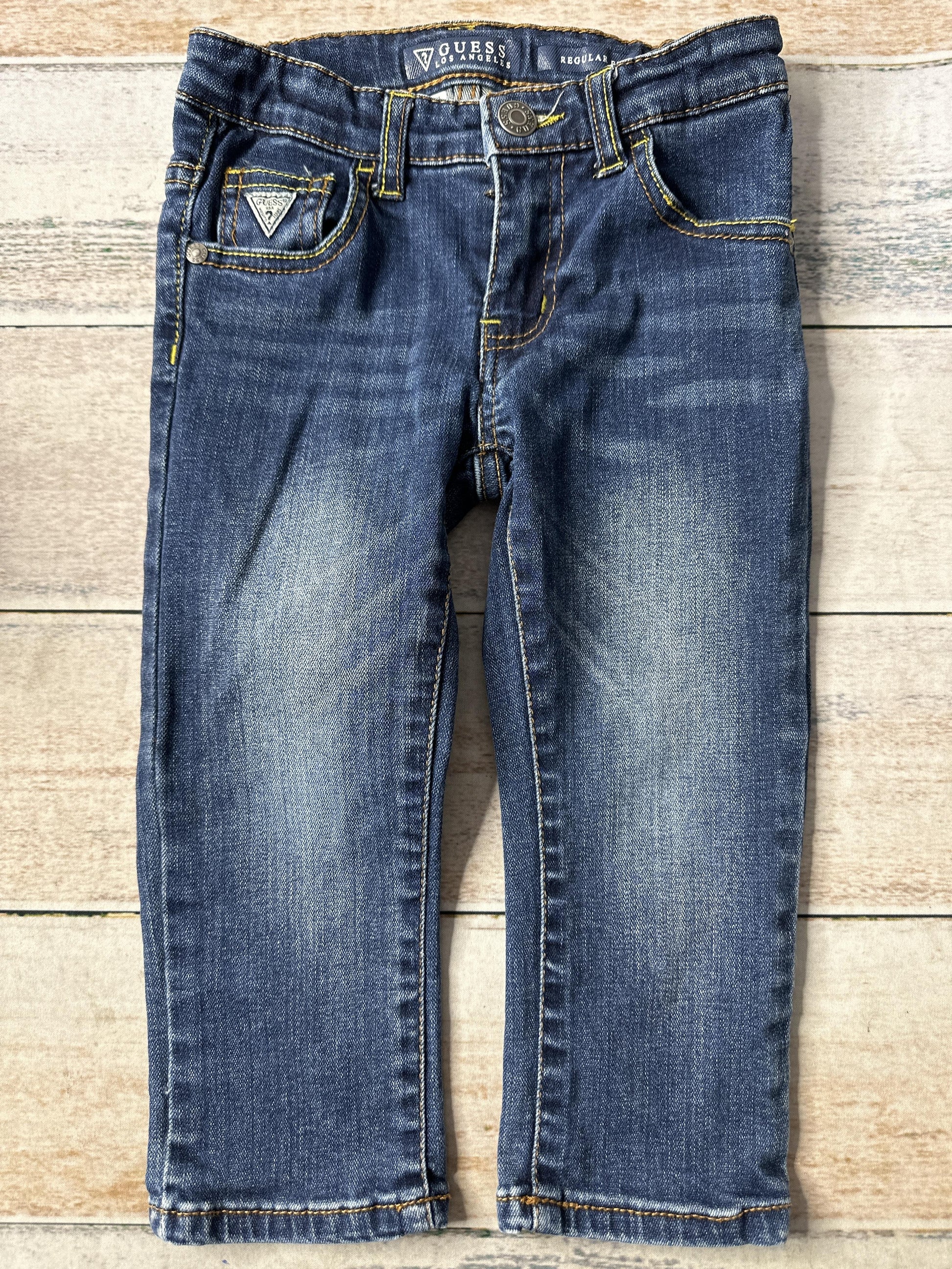 Guess Unisex Denim Jeans Size: 2T Denim