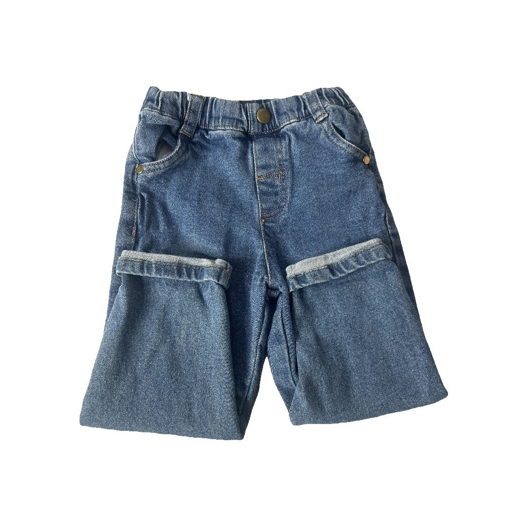 Unisex Denim Jeans Size: 2T Denim