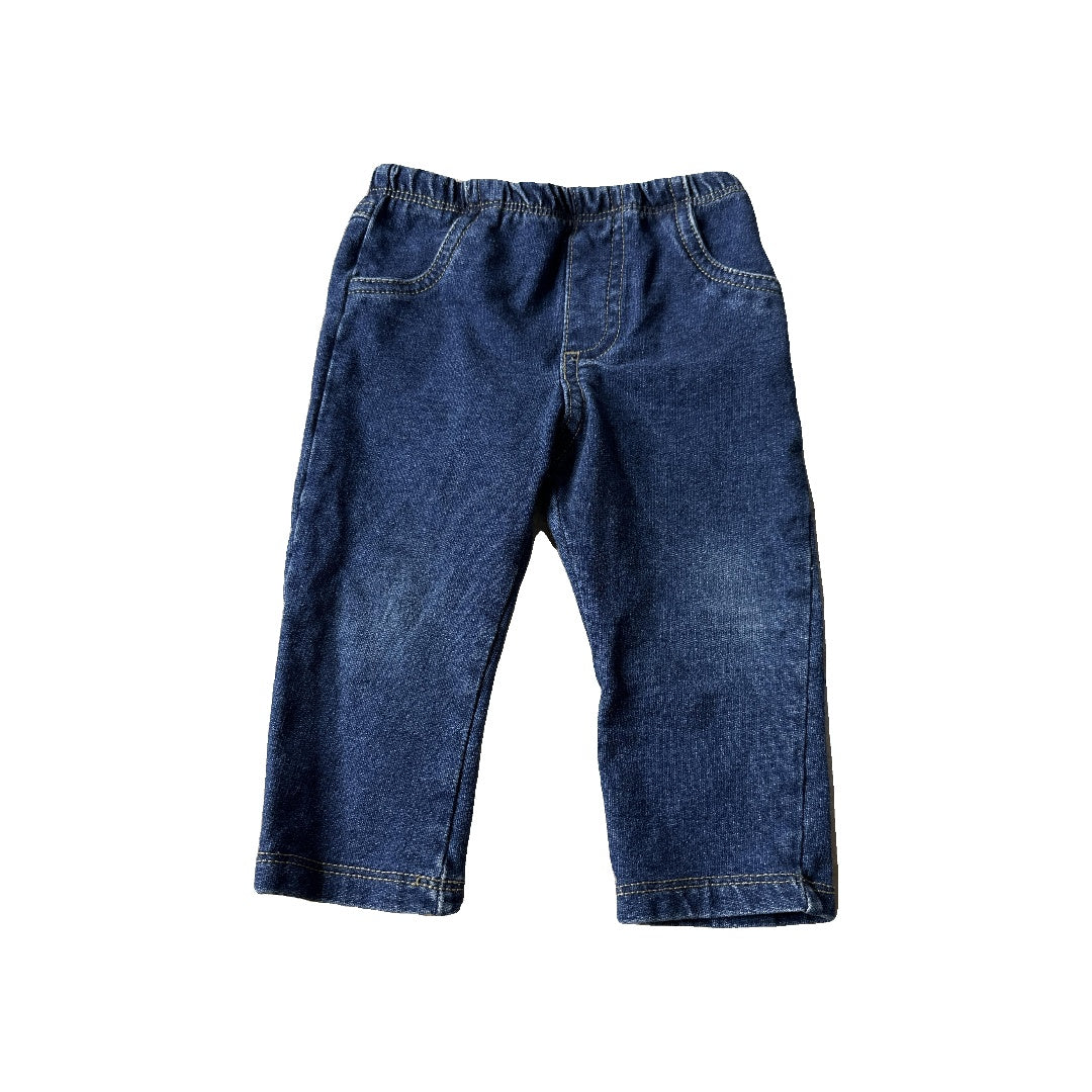 Girls Denim Pants Size: 12 months Denim