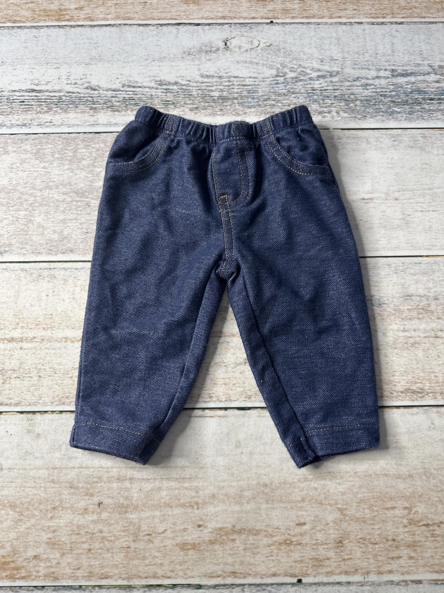 Carters Girls Denim Pants Size: 3 months Denim