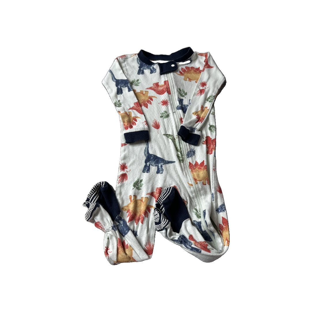 Burt's Bees Boys Dinosaur Pajamas Size: 12 months Dinosaur