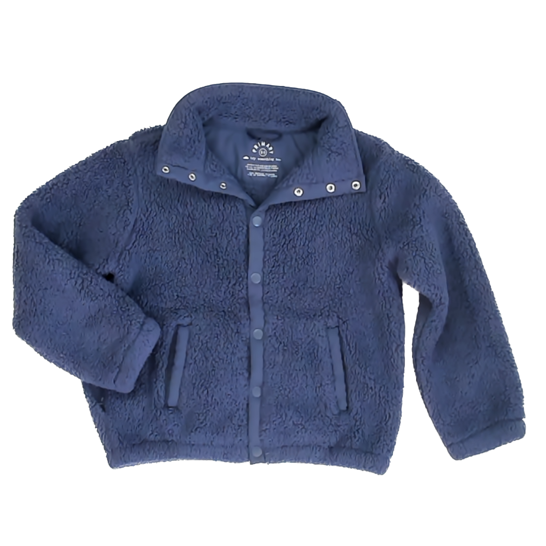 Primary Girls Dusty Blue Fleece Size: 8-9 Years Dusty Blue