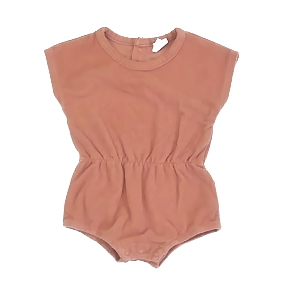 H&M Girls Dusty Rose Onesie Size: 3M Dusty Rose