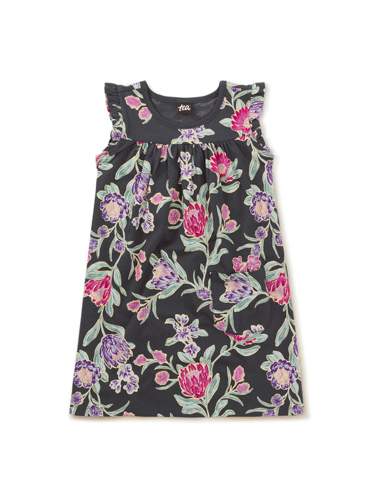 Tea Collection Girls Easter Lyrical Dress Size: 3T Easter Lyrical