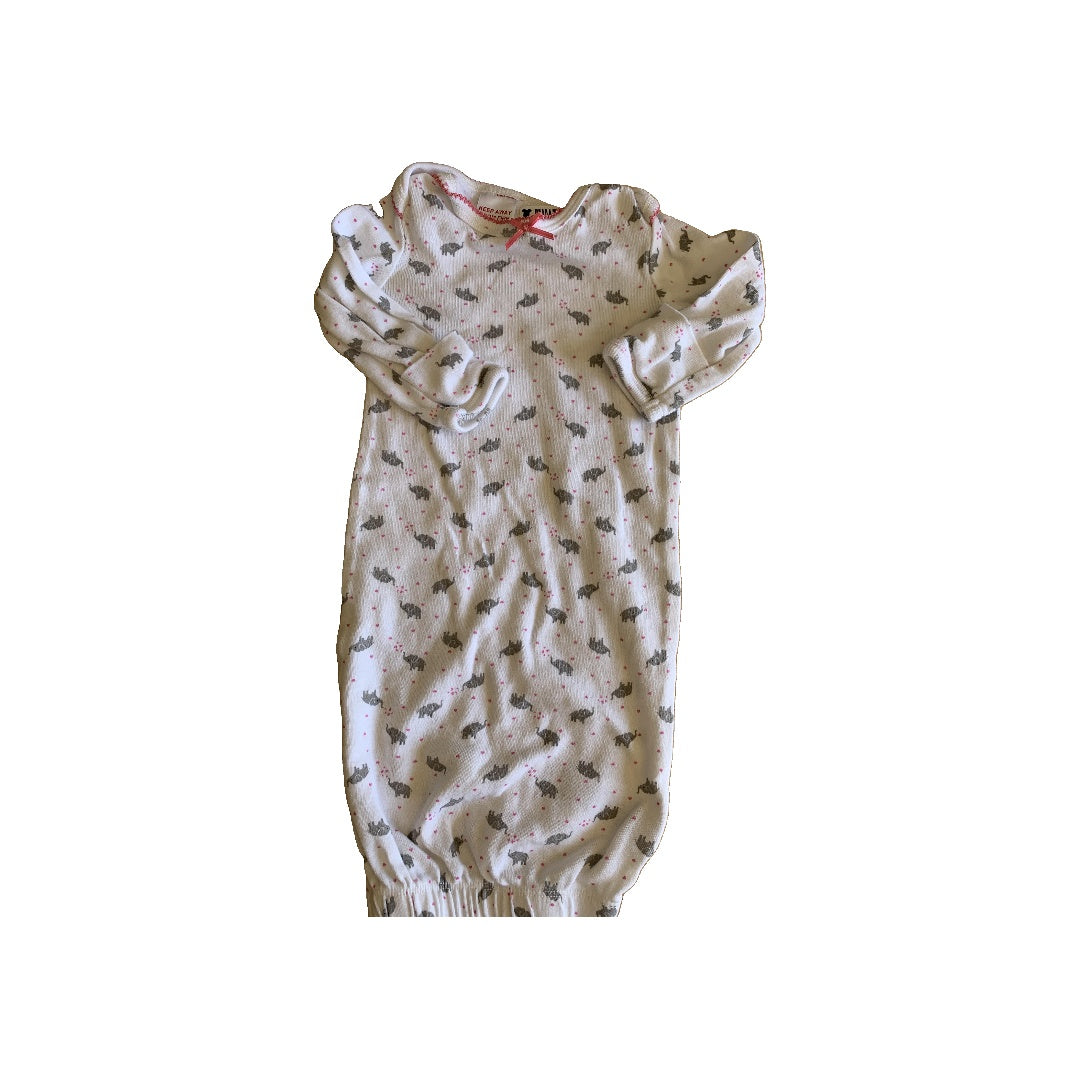 Girls Elephant Sleepsack Size: Newborn Elephant