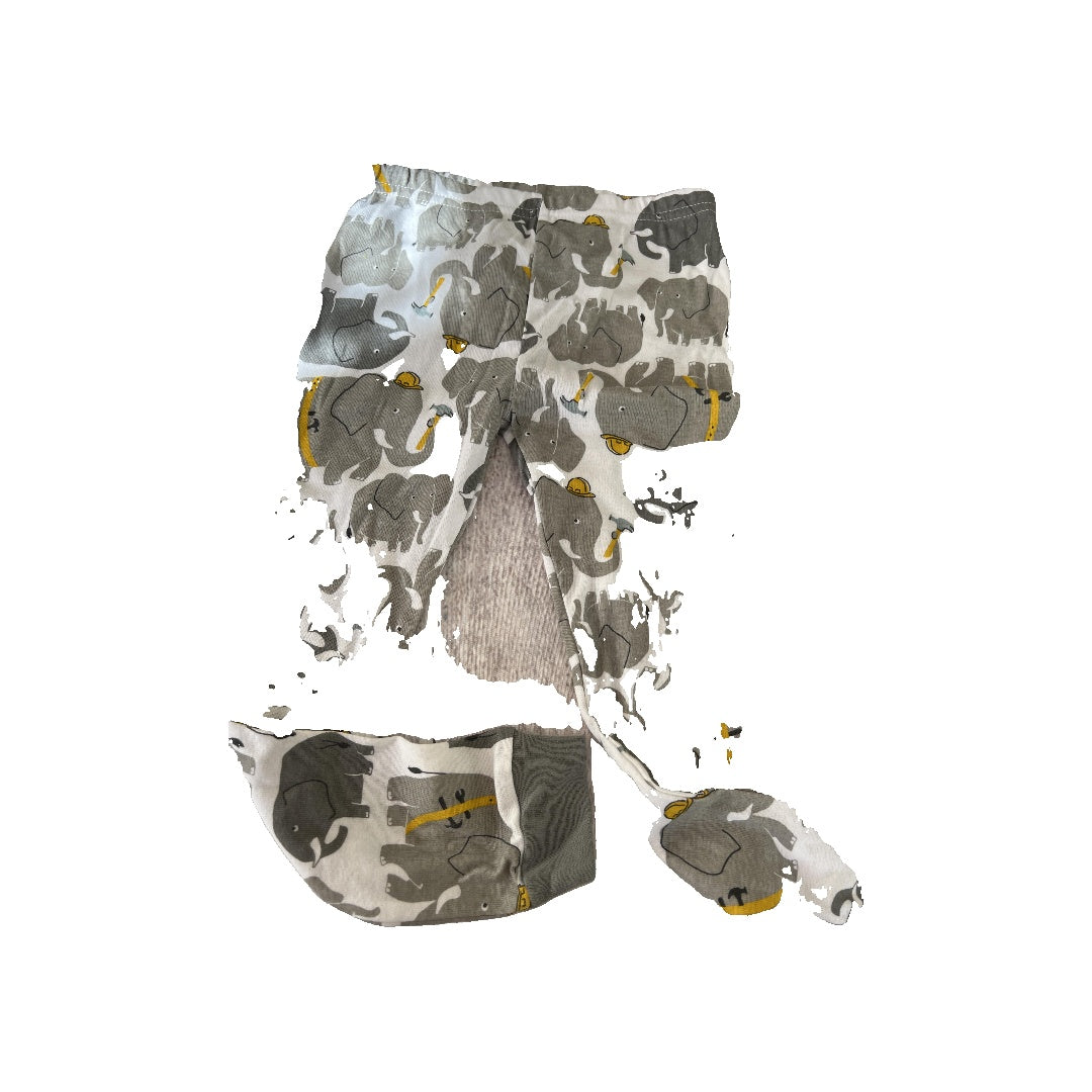 Just Born Boys Elephant Pajamas Size: 4T Elephant