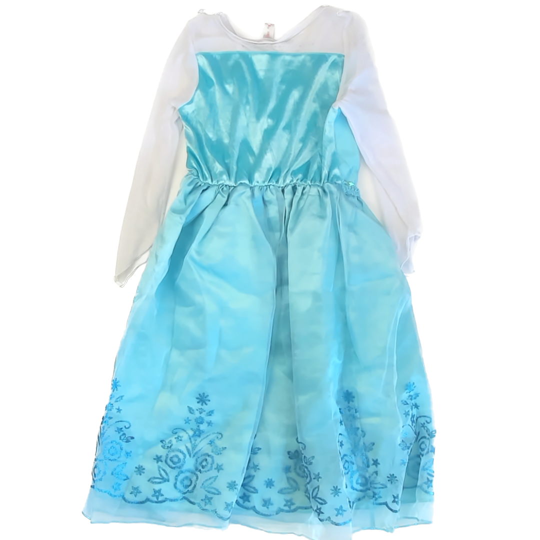 Unknown Girls Elsa Princess Costume Size: EU 130 (7 Years) Elsa Princess