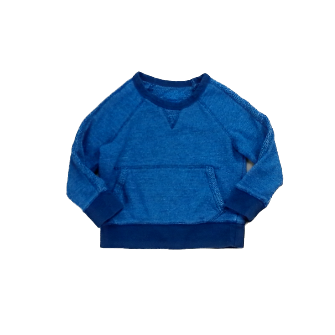 Rockets Of Awesome Boys Faux Denim Sweater Size: 3T Faux Denim
