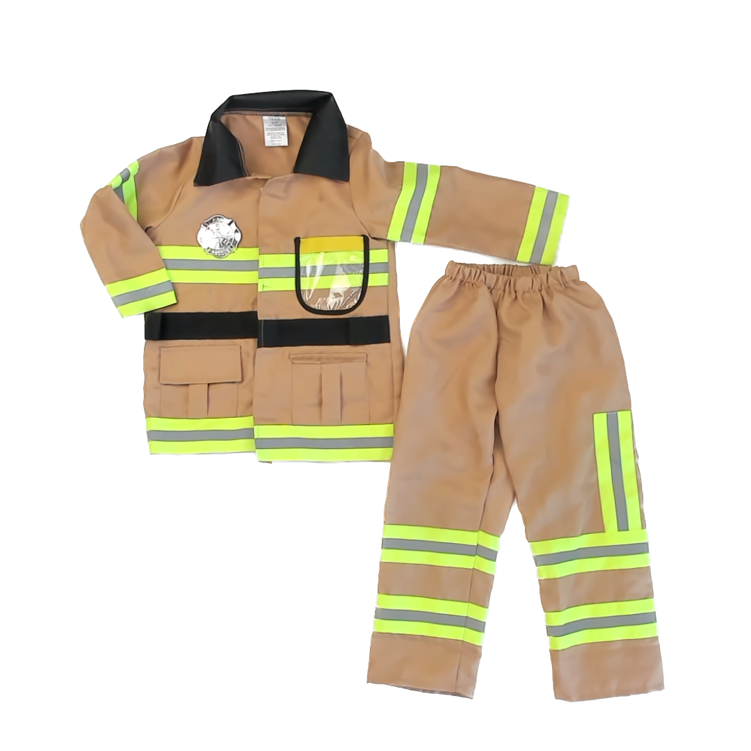 Unknown Unisex Fireman Costume Size: 2-3T Fireman
