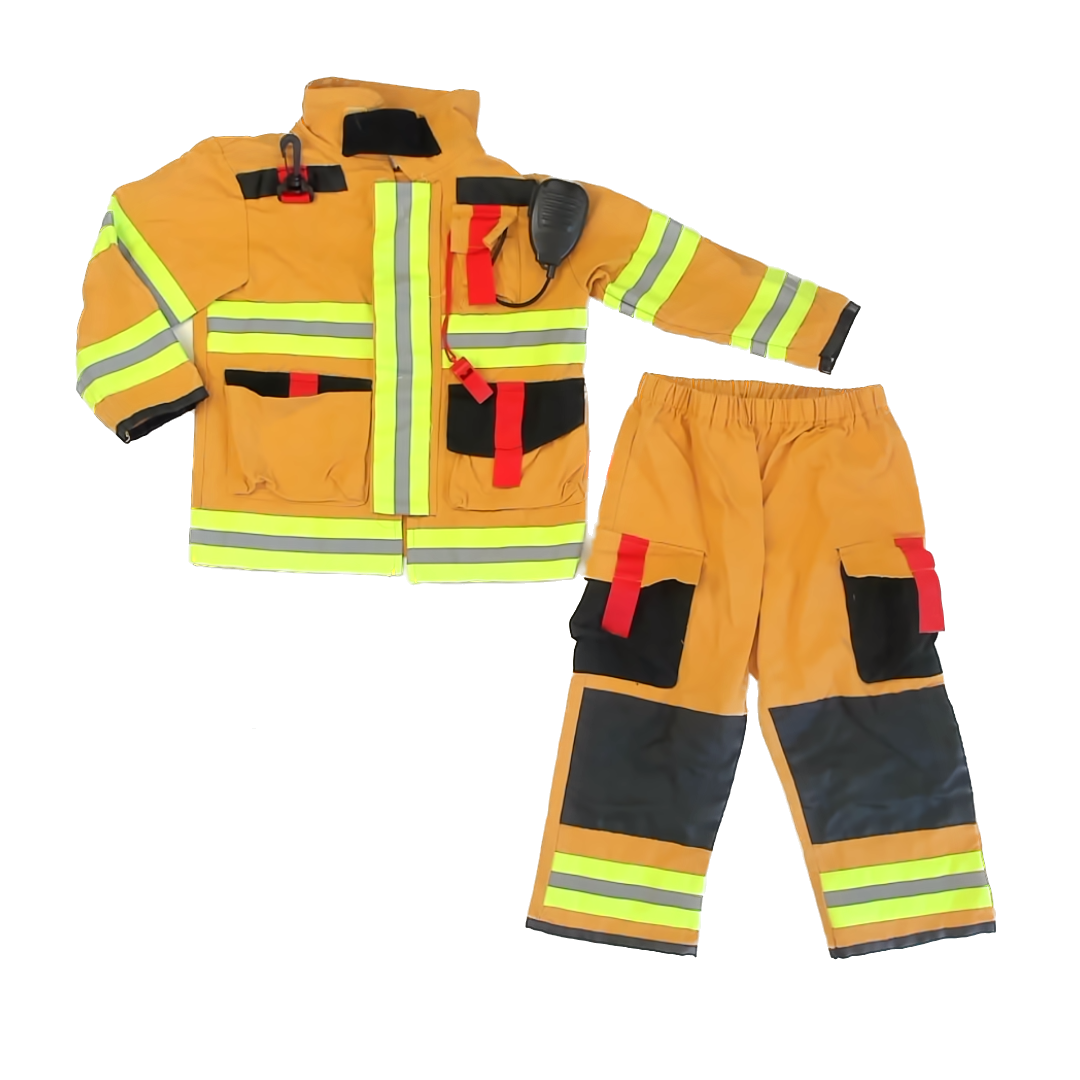Teetot Unisex Fireman Costume Size: 3-4T Fireman