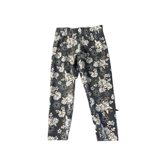 Girls Floral | Grey Pants Size: 12-18 months Floral | Grey