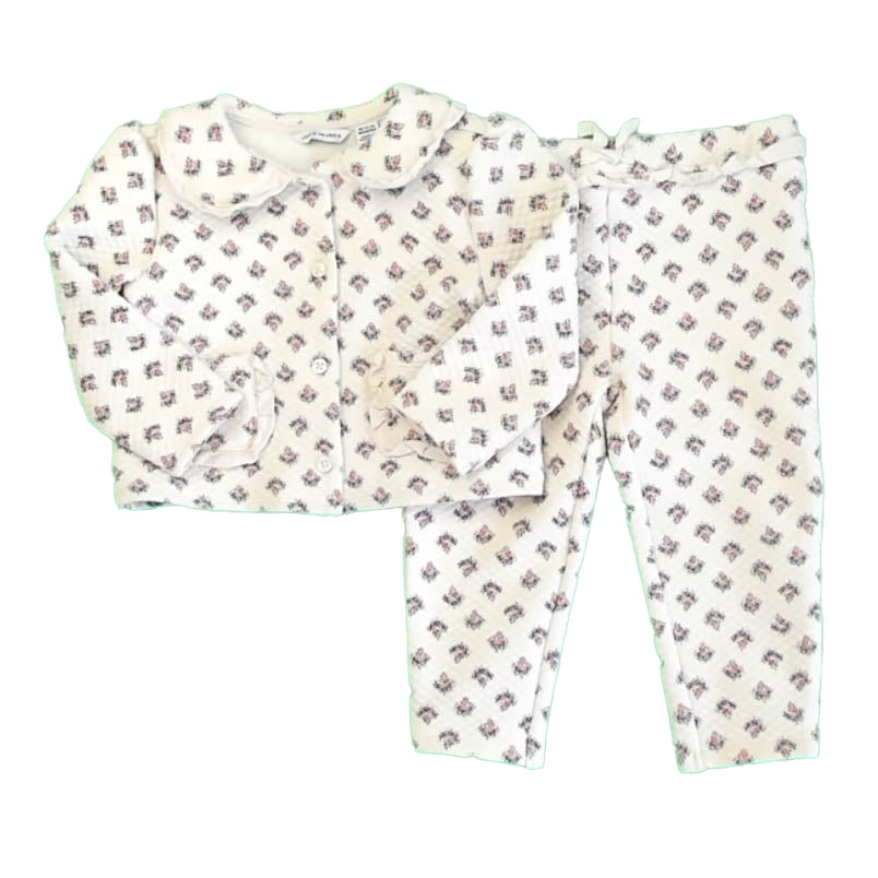 Janie and Jack Girls Floral Apparel Sets Size: 18-24 Months Floral