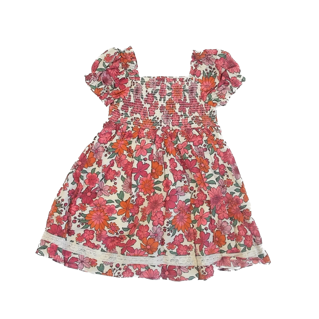 Joie Girls Floral Dress Size: 6 Years Floral