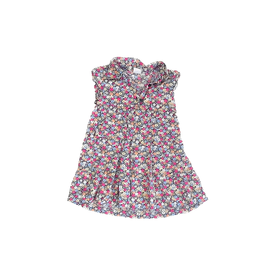 Gap Girls Floral Dress Size: 2T Floral