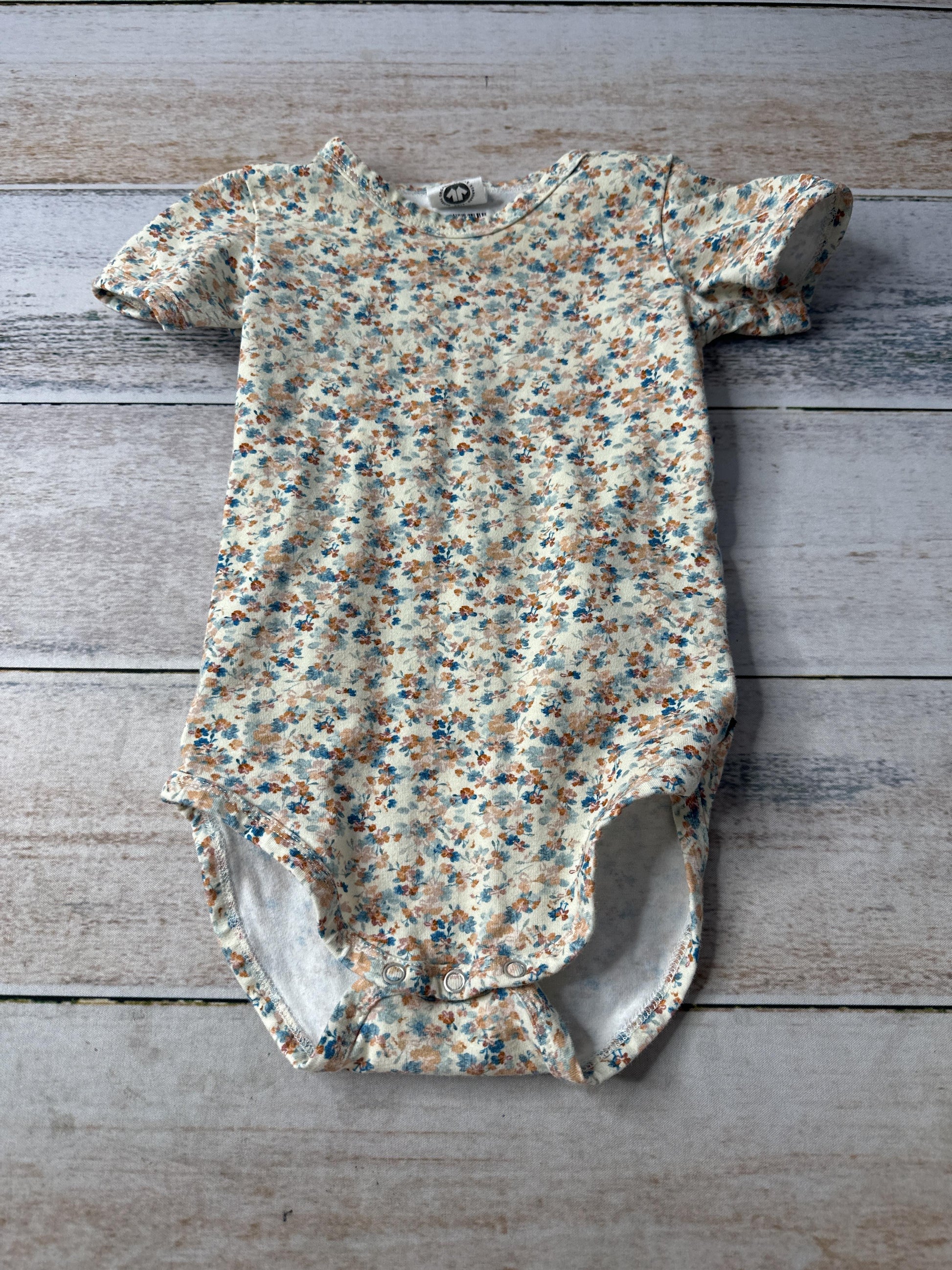 fred's world Girls Floral Onesie Size: 9-12 Months Floral