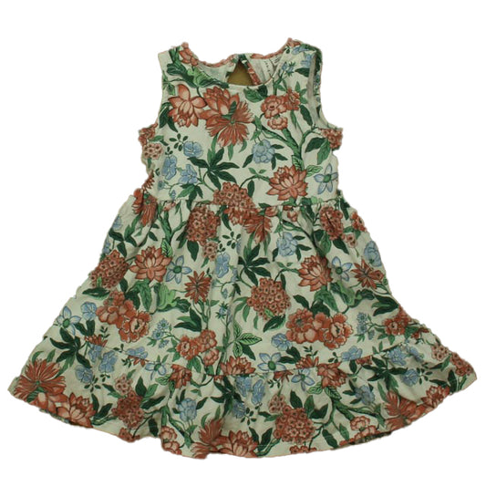 Janie and Jack Girls Floral Dress Size: 3T Floral