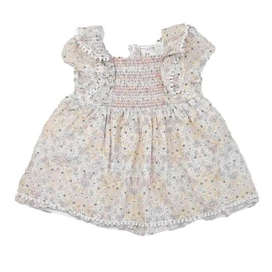 Max Studio Girls Floral Blouse Size: 3T Floral