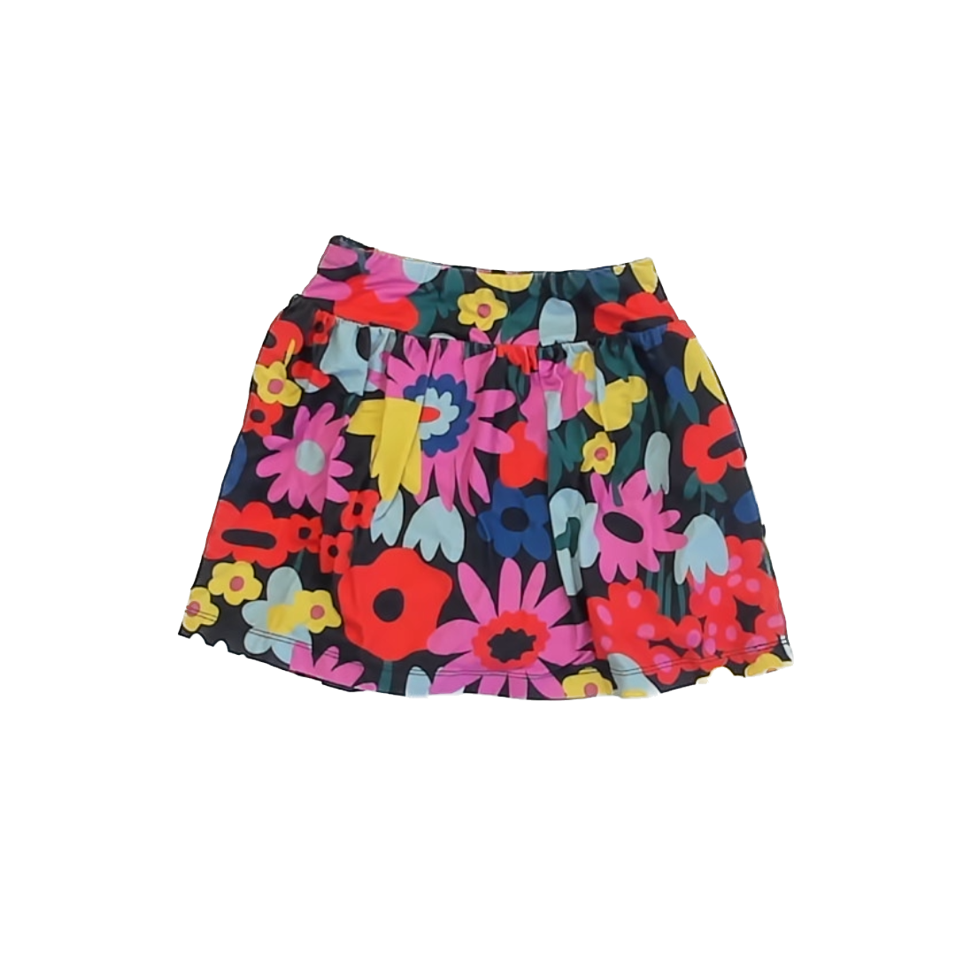Hanna Andersson Girls Floral Skirt Size: 5T Floral