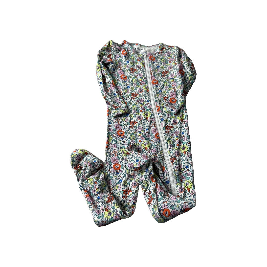 Rockets of Awesome Girls Floral Pajamas Size: 6-12 months Floral