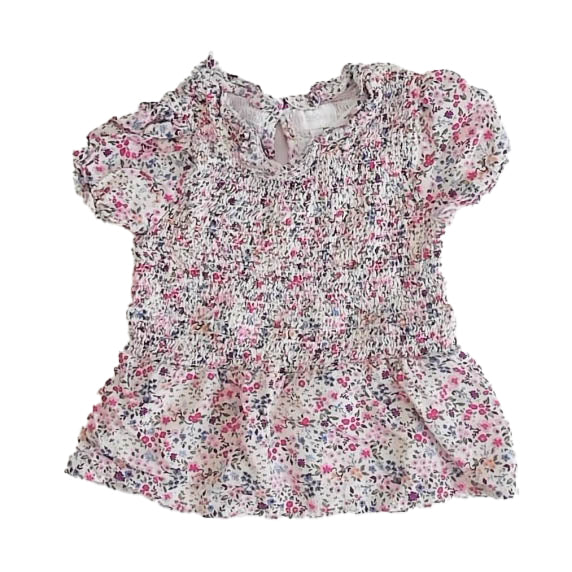 BCBG Girls Floral Blouse Size: 4T Floral