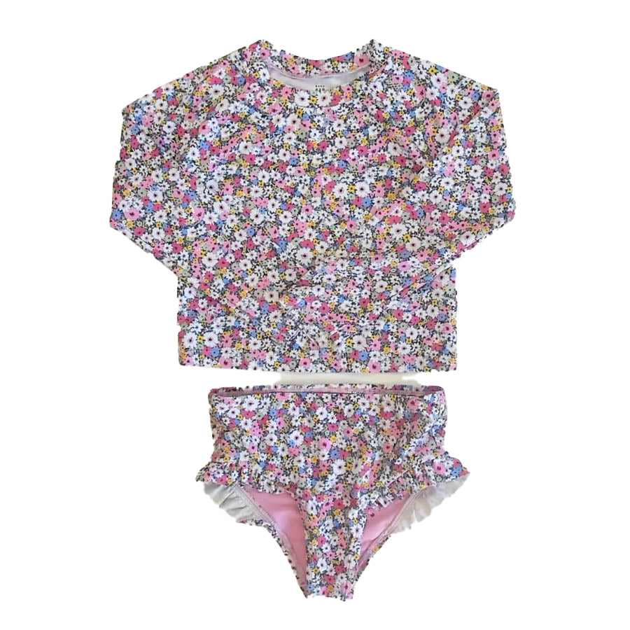 Gap Girls Floral 2-piece Swimsuit Size: 5T Floral